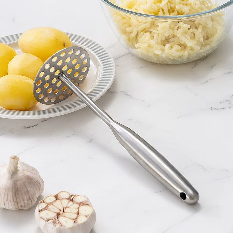 Potato Masher Ricer - هراسة بطاطس وعصارة ثوم، أدوات تحضير