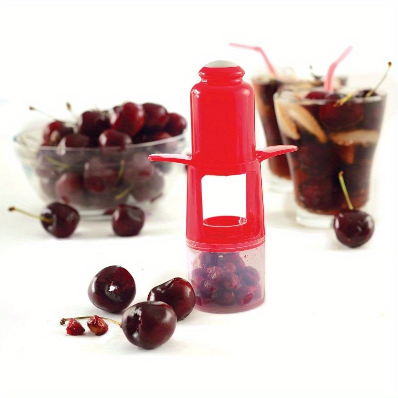 Kitchen Gadgets Kitchen - أداة إزالة بذور الكرز الإبداعية، أداة