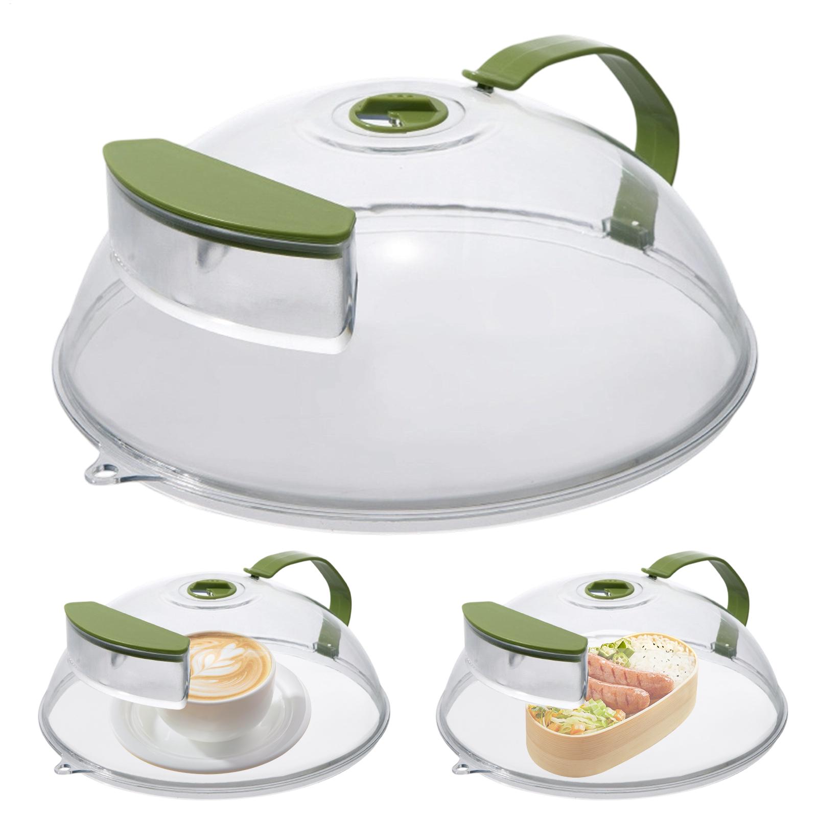 Kitchen Gadgets Modern - غطاء متعدد الاستخدامات شفاف للميكروويف مع