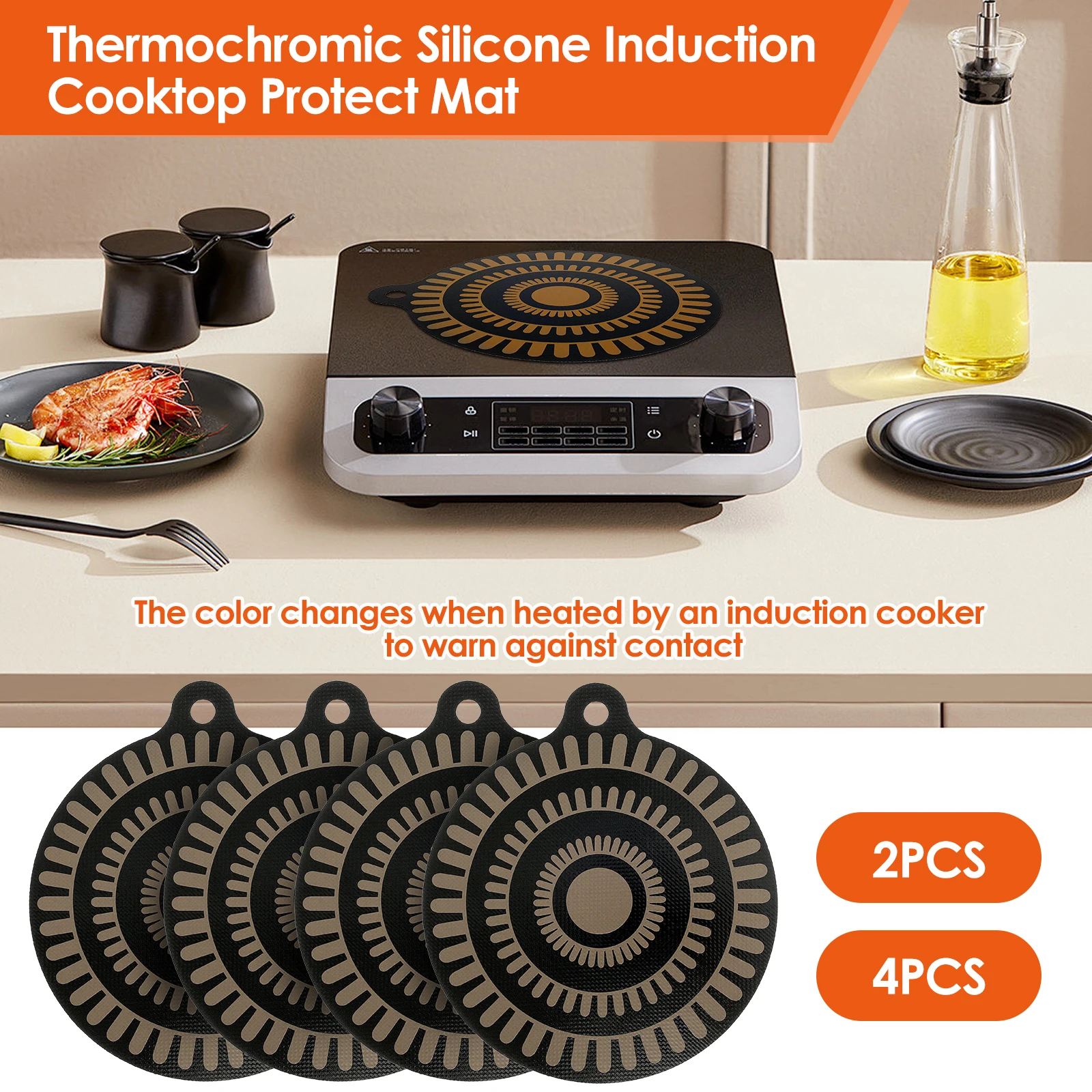 Kitchen Gadgets Modern - التعريفي كوكتوب حصيرة حامي المضادة للخدش