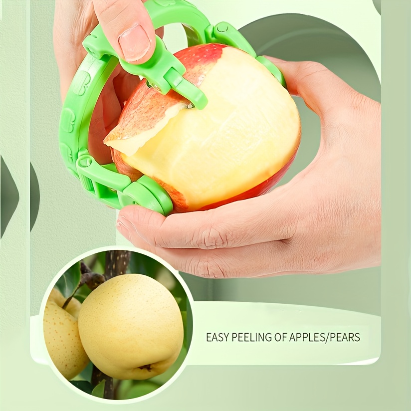 Kitchen Gadgets Ideas - أدوات الفواكه والخضروات مقشرة دوارة محمولة