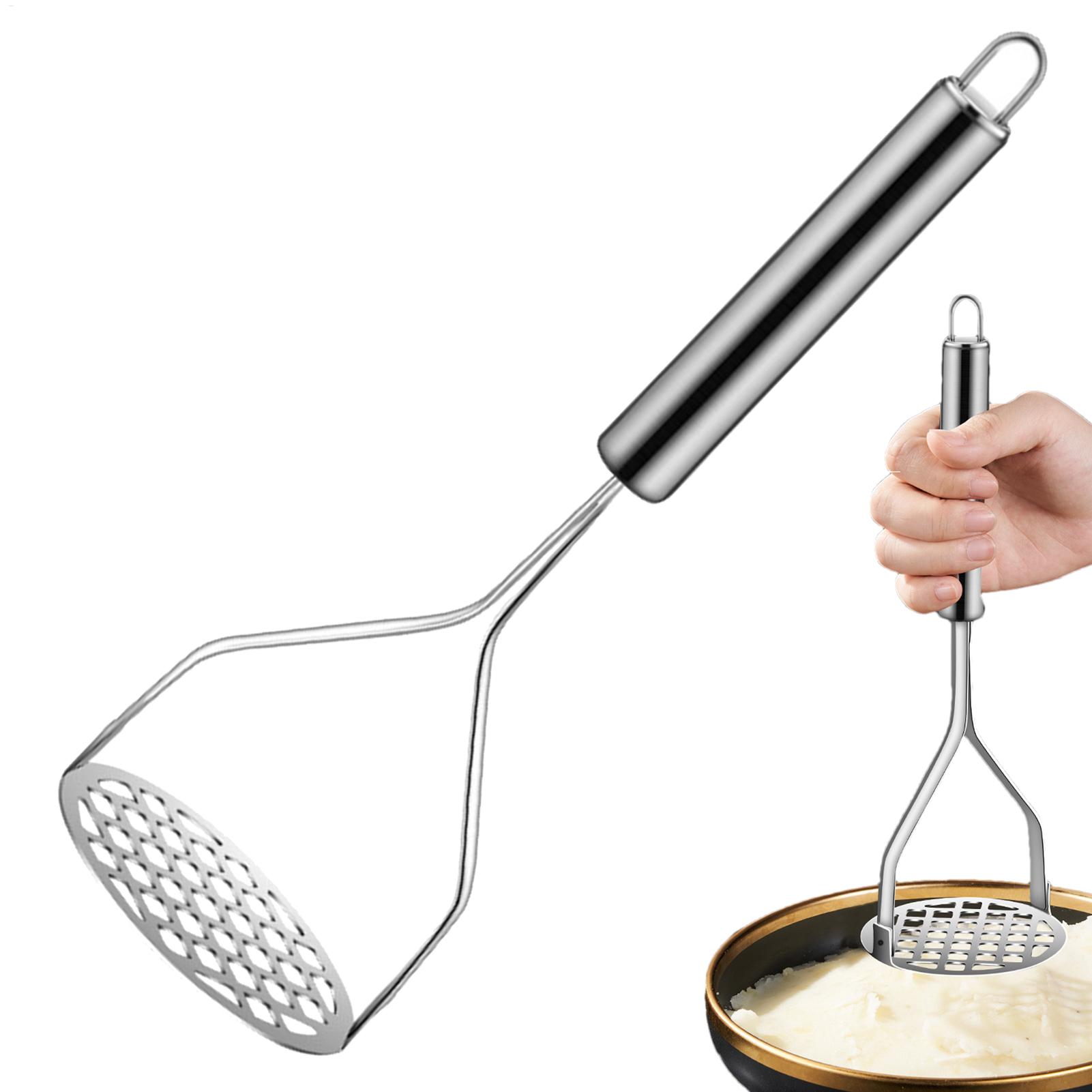 Potato Masher Ricer - مكبس بطاطس من الفولاذ المقاوم للصدأ،