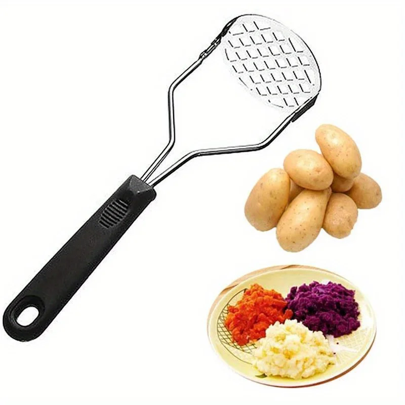 Potato Masher Ricer - عصارة بطاطس يدوية لعمل هريس وعصير،