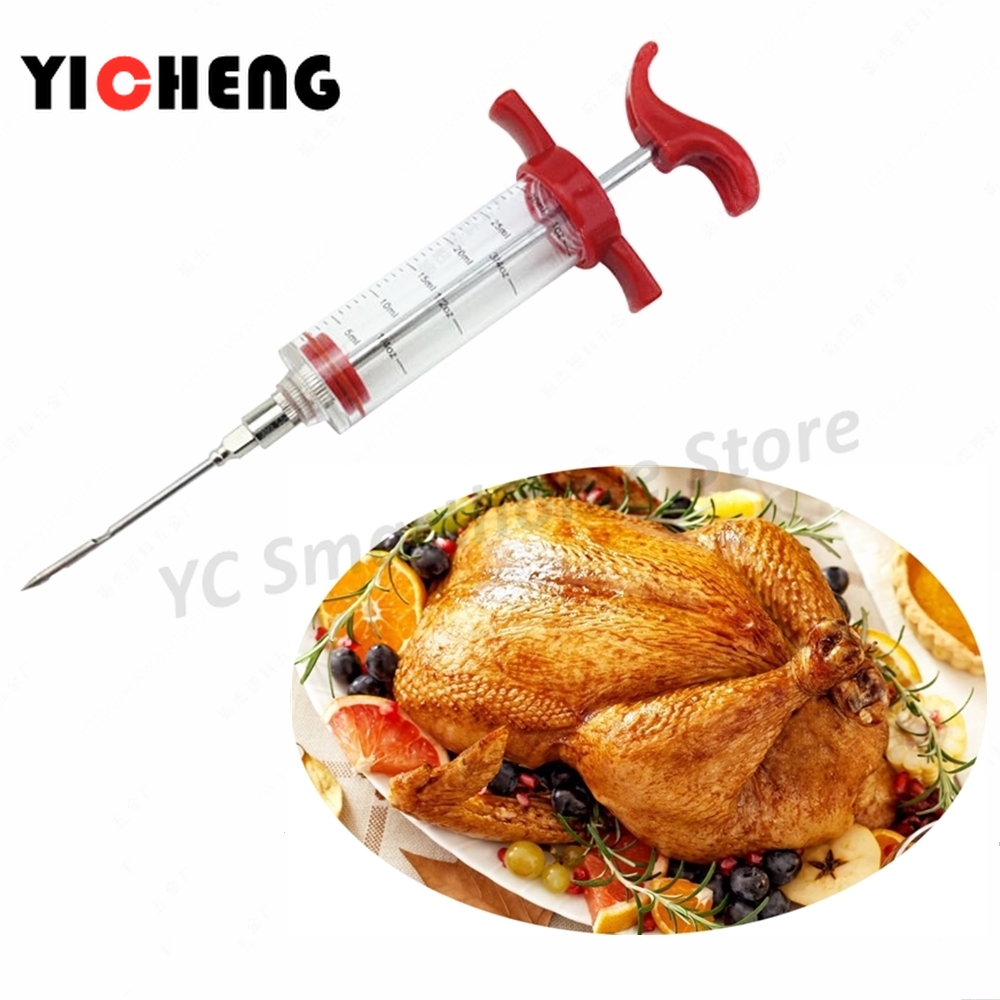 Kitchen Helper Gadgets - 1 قطعة حاقن ماء مالح التوابل