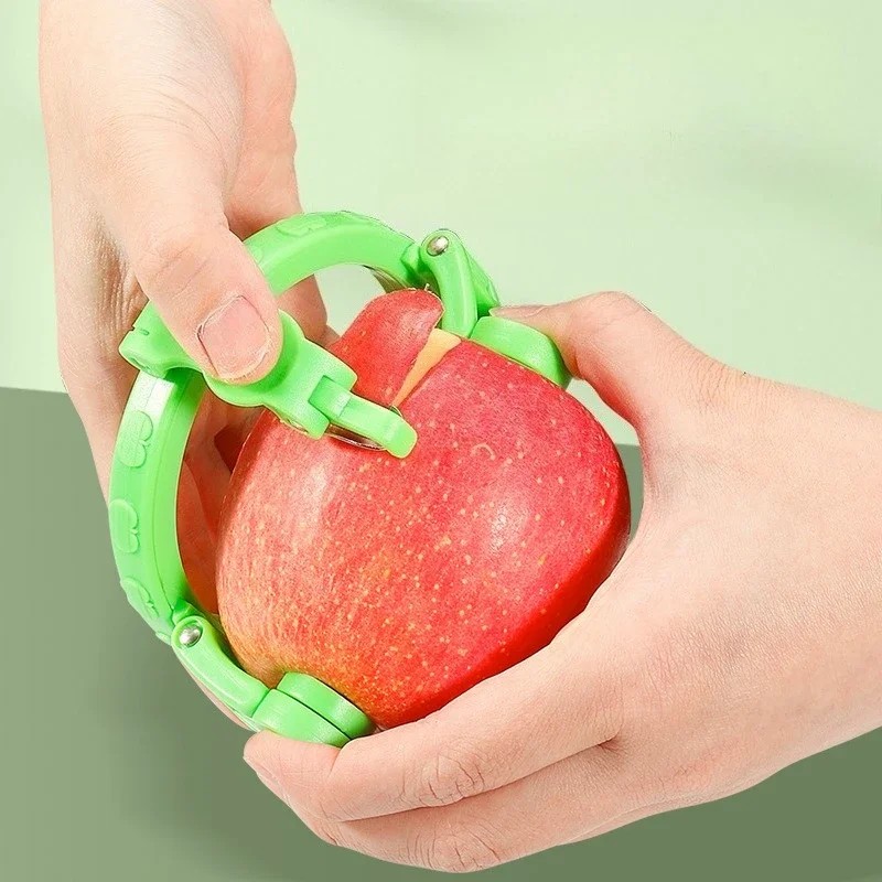 Kitchen Gadgets Ideas - أدوات الفواكه والخضروات مقشرة دوارة محمولة