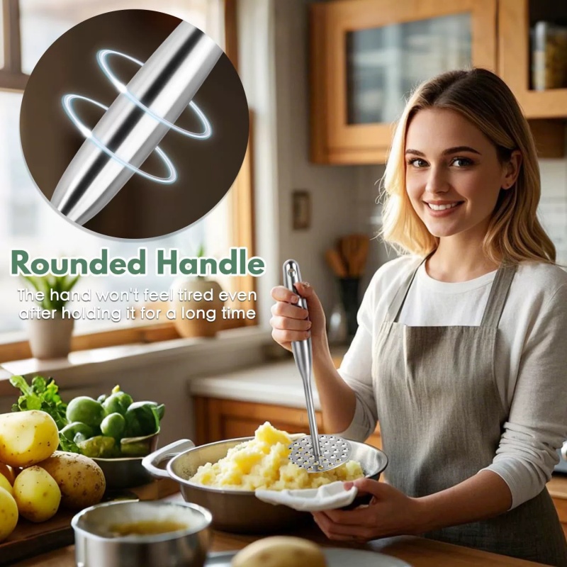 هراسة بطاطس وعصارة ثوم، أدوات  - مراجعة Potato Masher Ricer وسعره