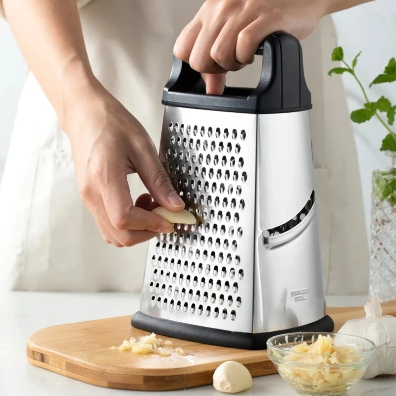 مبشرة خضروات رباعية الجوانب عل - مراجعة Household Kitchen Gadgets Vegetable Cutter Silk Cutter وسعره