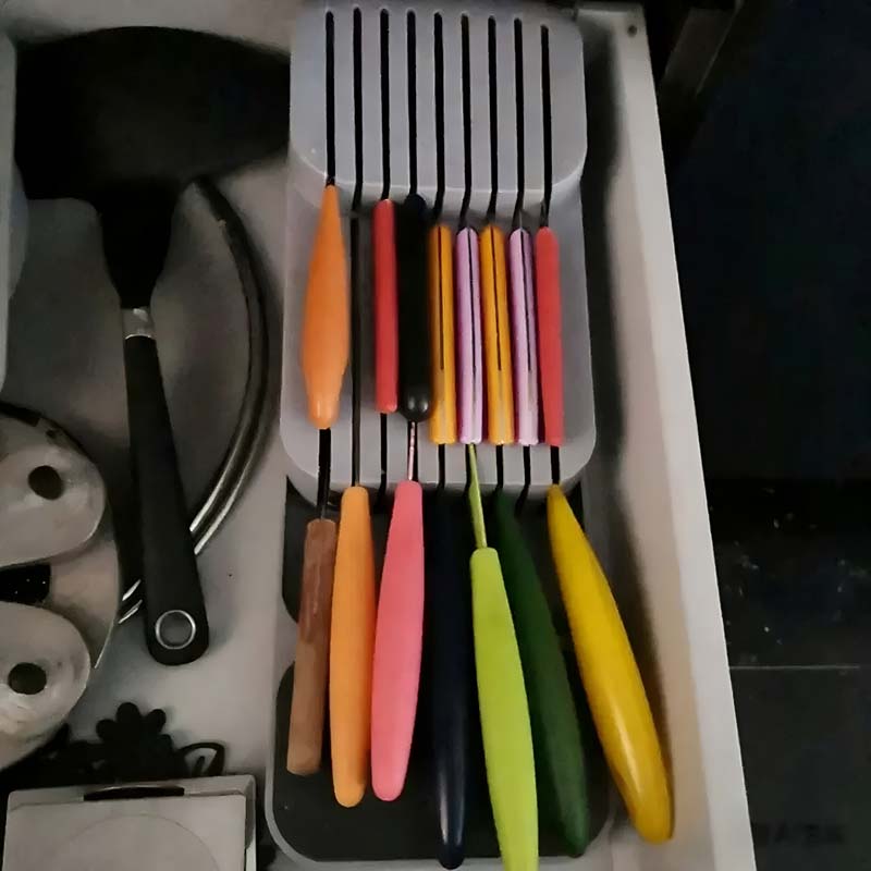 صندوق تخزين عملي للأدوات - إكس - مراجعة Kitchen Gadgets Storage Ideas وسعره