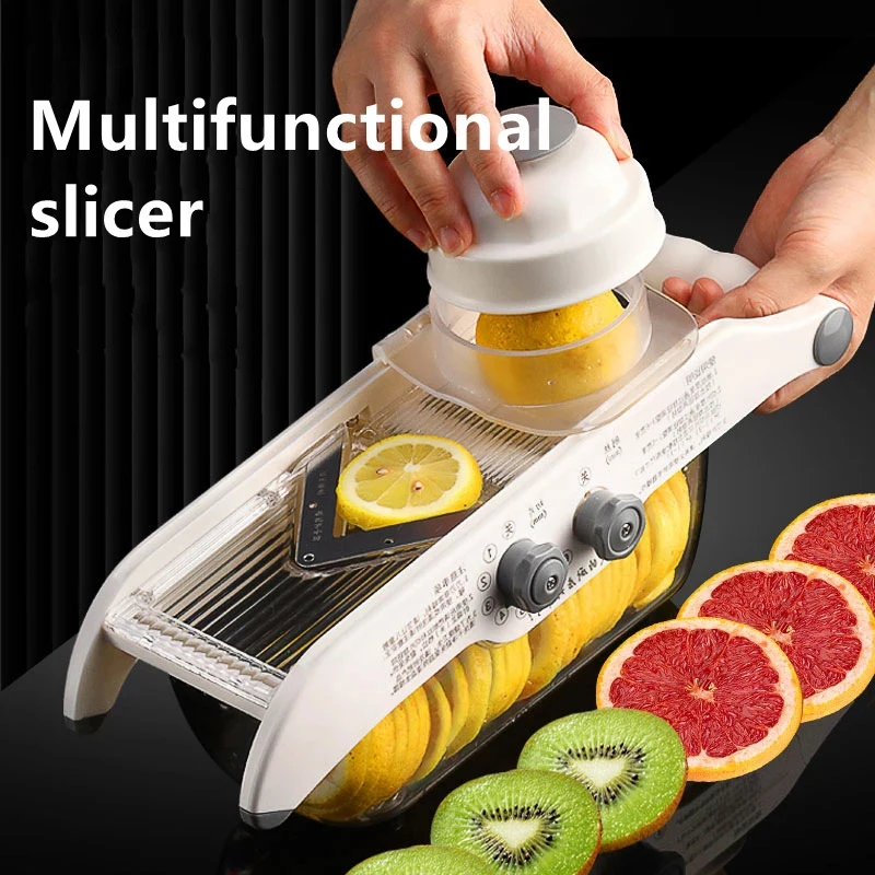متعددة الوظائف الليمون القطاعة - مراجعة Household Kitchen Gadgets Vegetable Cutter Silk Cutter وسعره