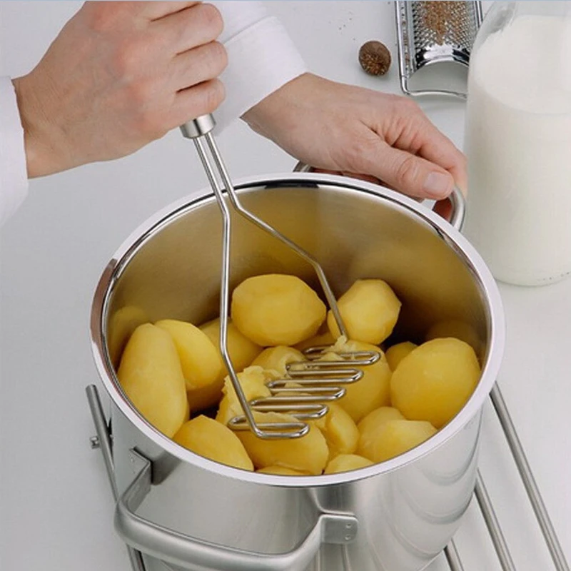 هراسة البطاطس اليدوية للبطاطس  - مراجعة Potato Masher Ricer وسعره