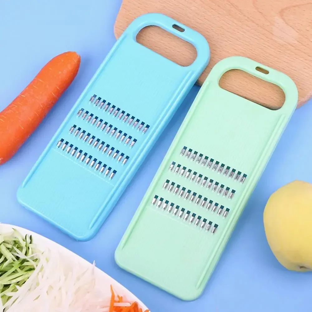 مبشرة الخضار القطاعة الجزرة ال - مراجعة Household Kitchen Gadgets Vegetable Cutter Silk Cutter وسعره