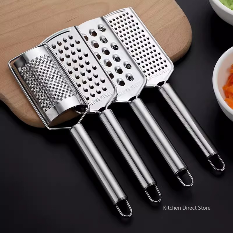 متعددة الوظائف الفولاذ المقاوم - مراجعة Household Kitchen Gadgets Vegetable Cutter Silk Cutter وسعره