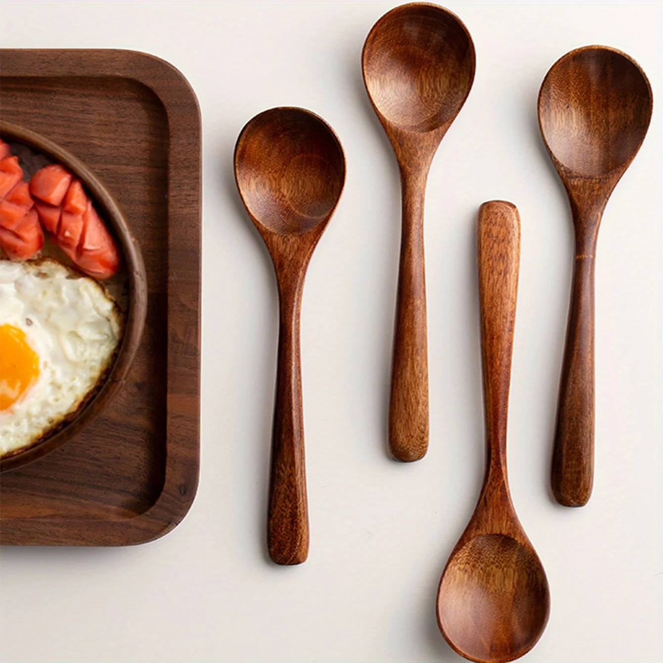 مجموعة ملاعق خشبية عصرية قابلة - مراجعة Kitchen Gadgets Modern وسعره
