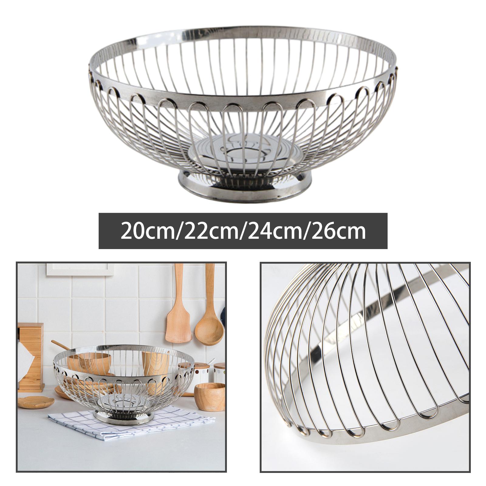 سلة فاكهة من الفولاذ المقاوم ل - مراجعة Kitchen Gadgets Modern وسعره