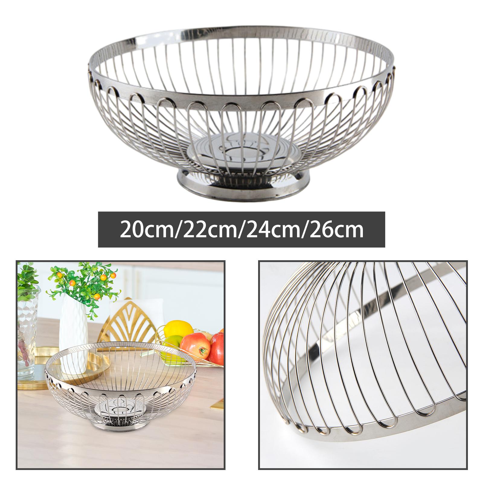سلة فاكهة من الفولاذ المقاوم ل - مراجعة Kitchen Gadgets Modern وسعره
