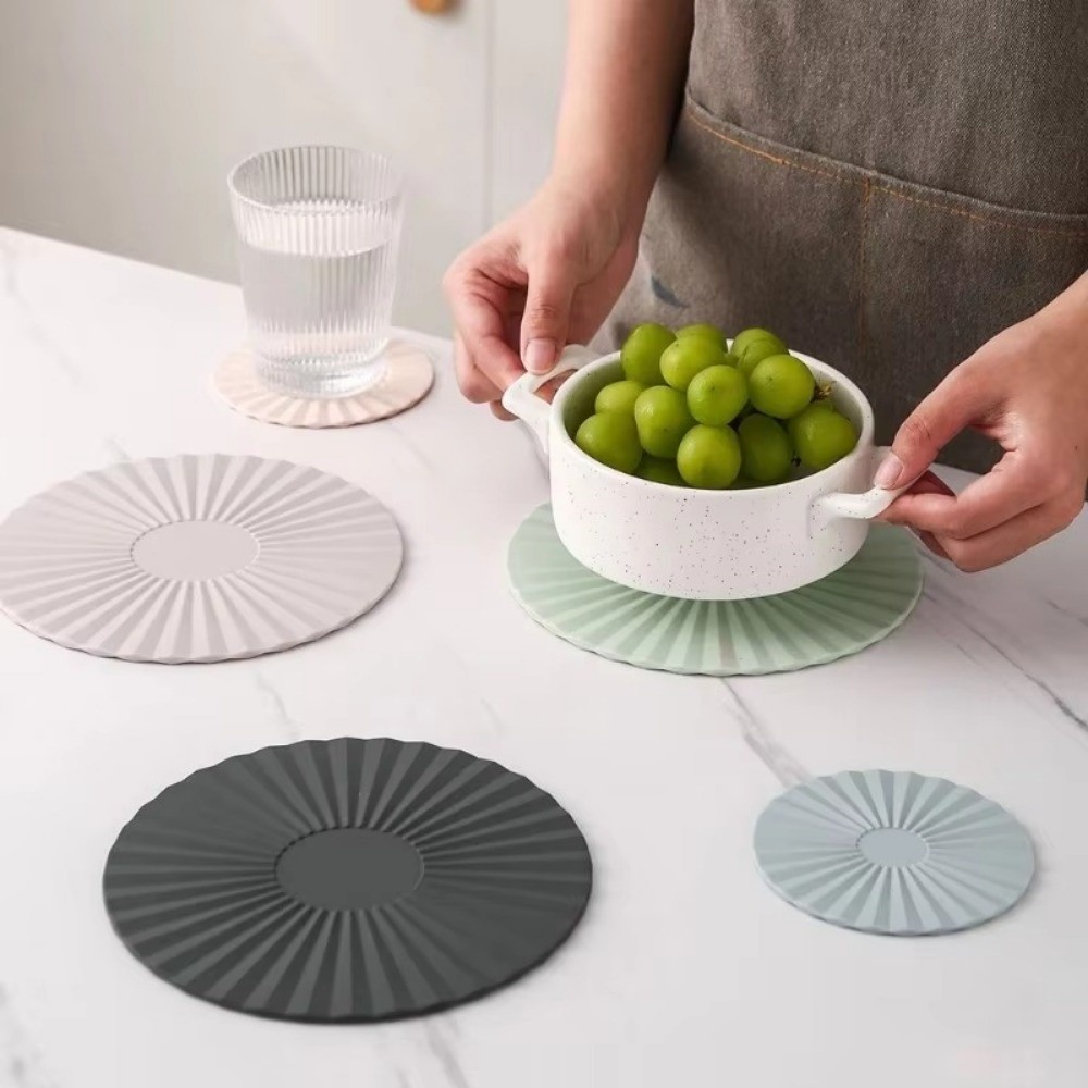 حصيرة سيليكون دائرية متينة ومق - مراجعة Kitchen Gadgets Modern وسعره