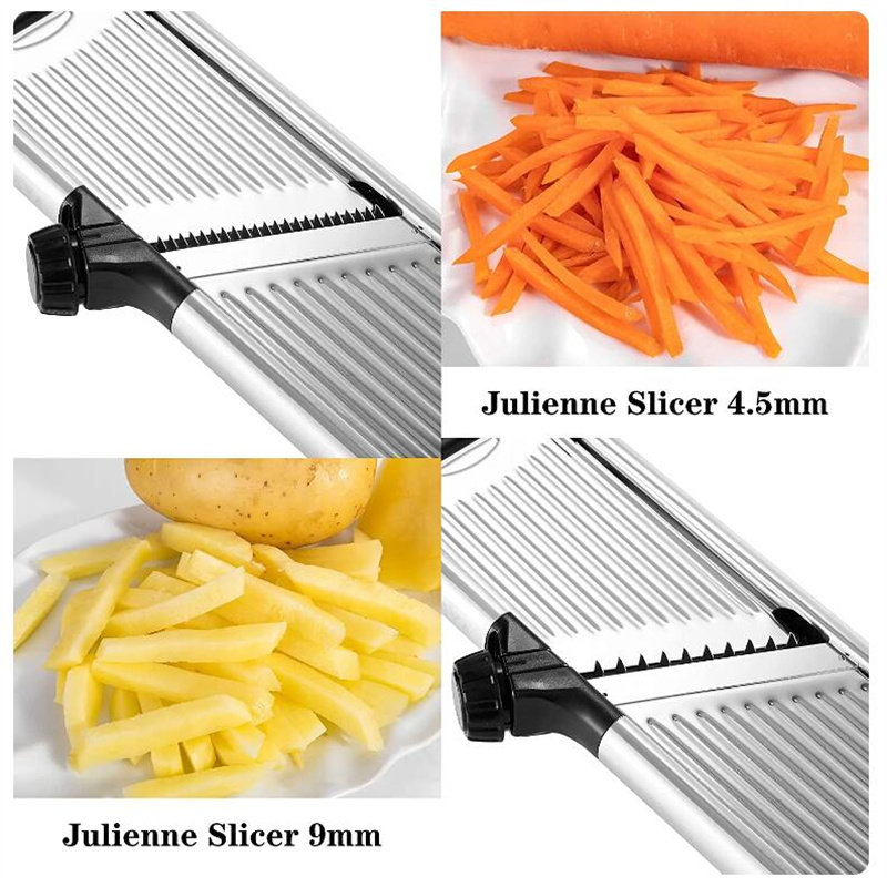 304 الفولاذ المقاوم للصدأ مندو - مراجعة Household Kitchen Gadgets Vegetable Cutter Silk Cutter وسعره