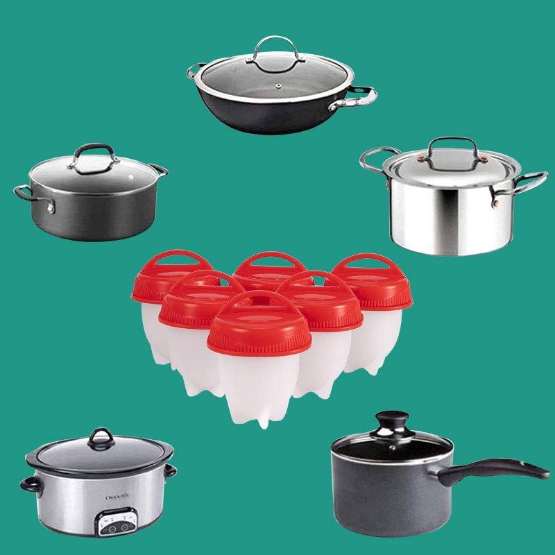 جهاز طهي البيض من السيليكون ال - مراجعة Kitchen Gadgets Modern وسعره