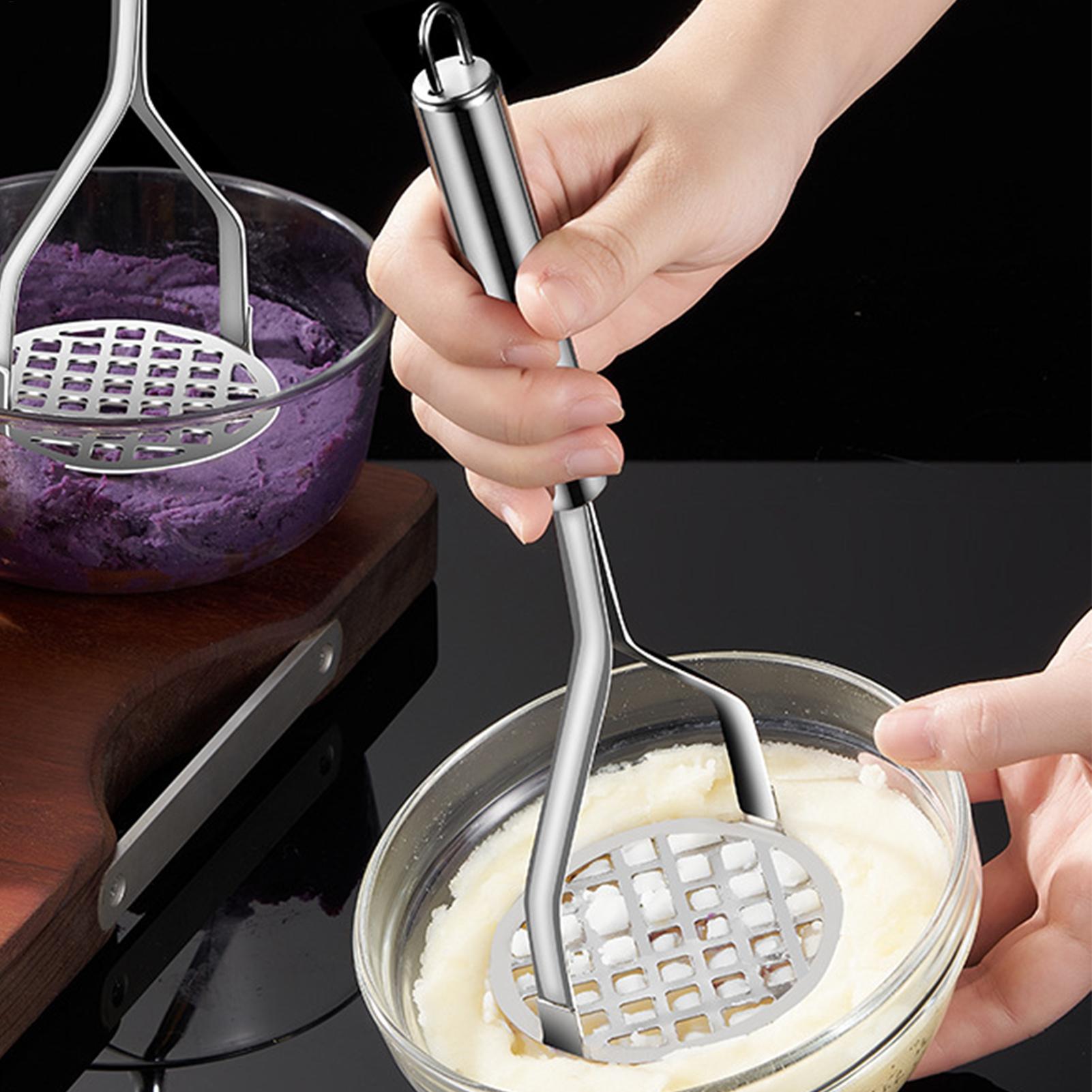 مكبس بطاطس من الفولاذ المقاوم  - مراجعة Potato Masher Ricer وسعره
