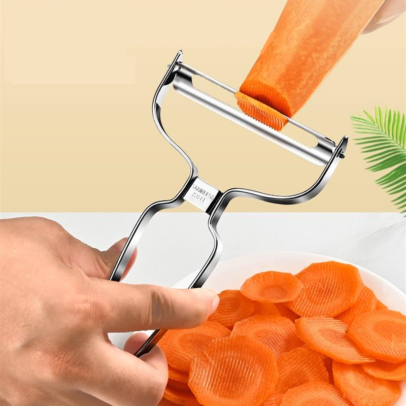مربي الملفوف الفولاذ المقاوم ل - مراجعة Household Kitchen Gadgets Vegetable Cutter Silk Cutter وسعره