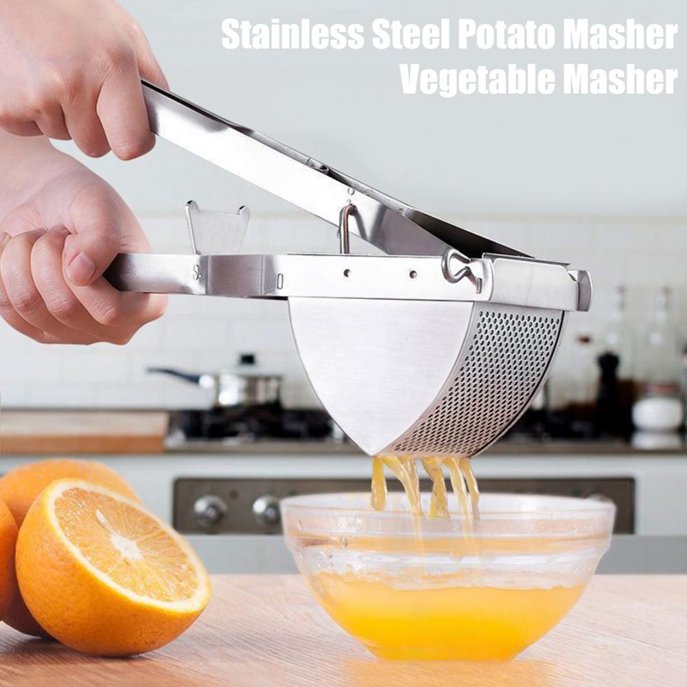 هراسة بطاطس من الفولاذ المقاوم - مراجعة Potato Masher Ricer وسعره