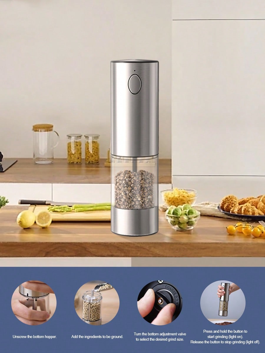 مجموعة مطحنة ملح وفلفل كهربائي - مراجعة Kitchen Gadgets Ideas وسعره
