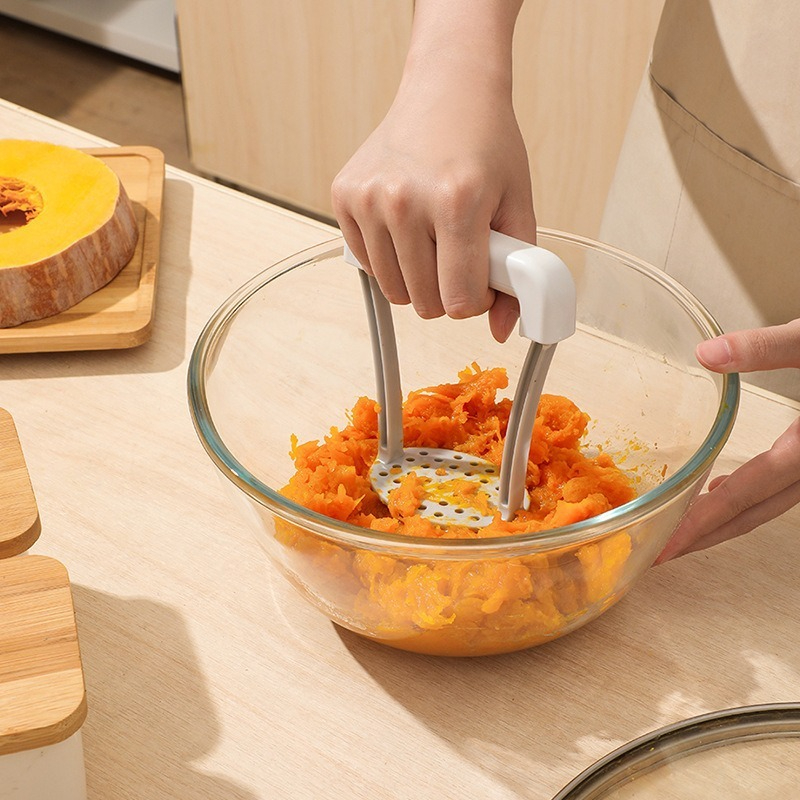 مكبس يدوي لهرس البطاطس، أداة م - مراجعة Potato Masher Ricer وسعره