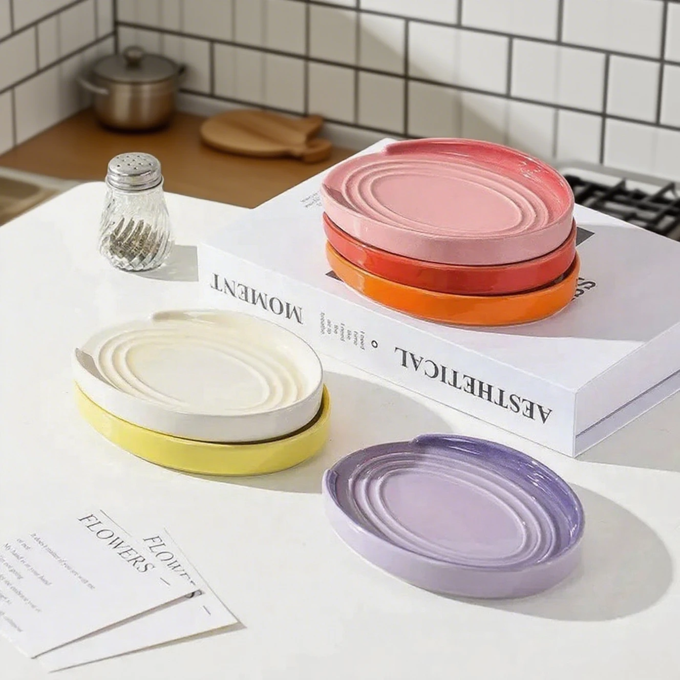 مسند ملعقة بورسلين 15 سم، منظم - مراجعة Kitchen Helper Gadgets وسعره