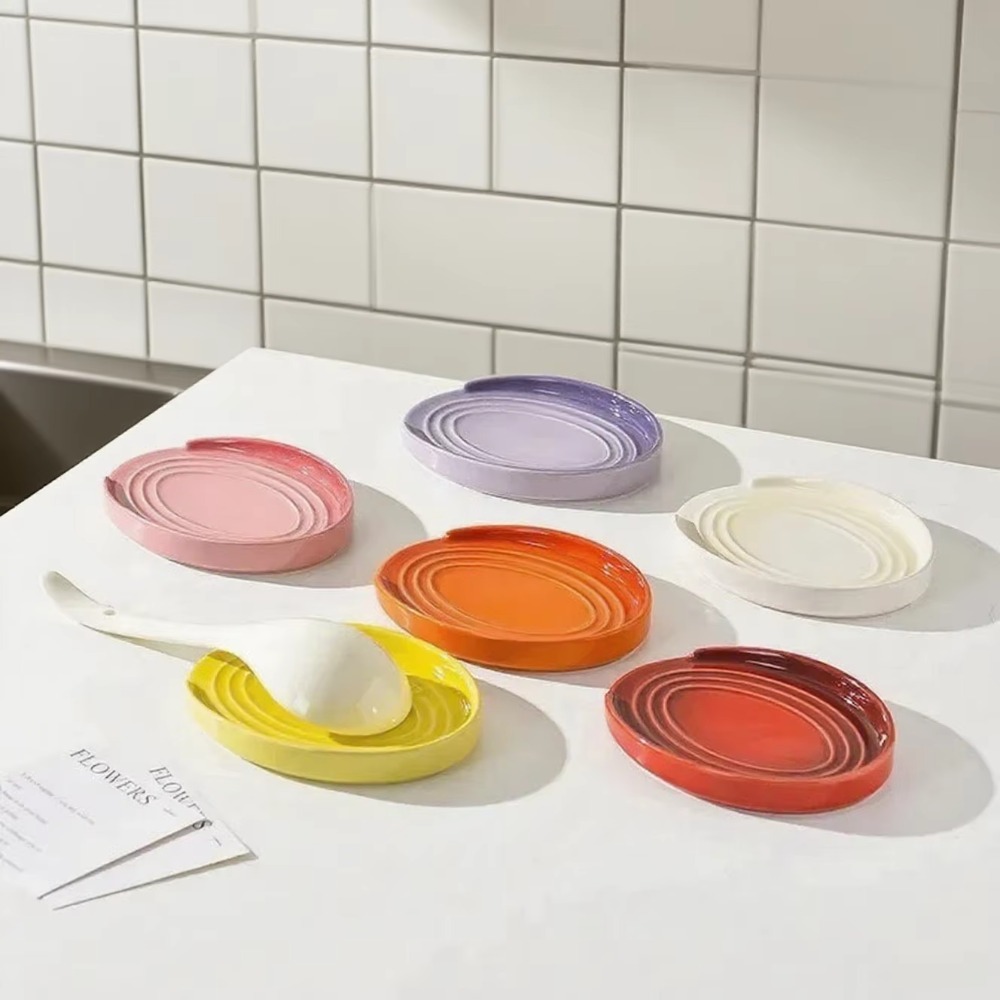 مسند ملعقة بورسلين، حامل أواني - مراجعة Kitchen Helper Gadgets وسعره