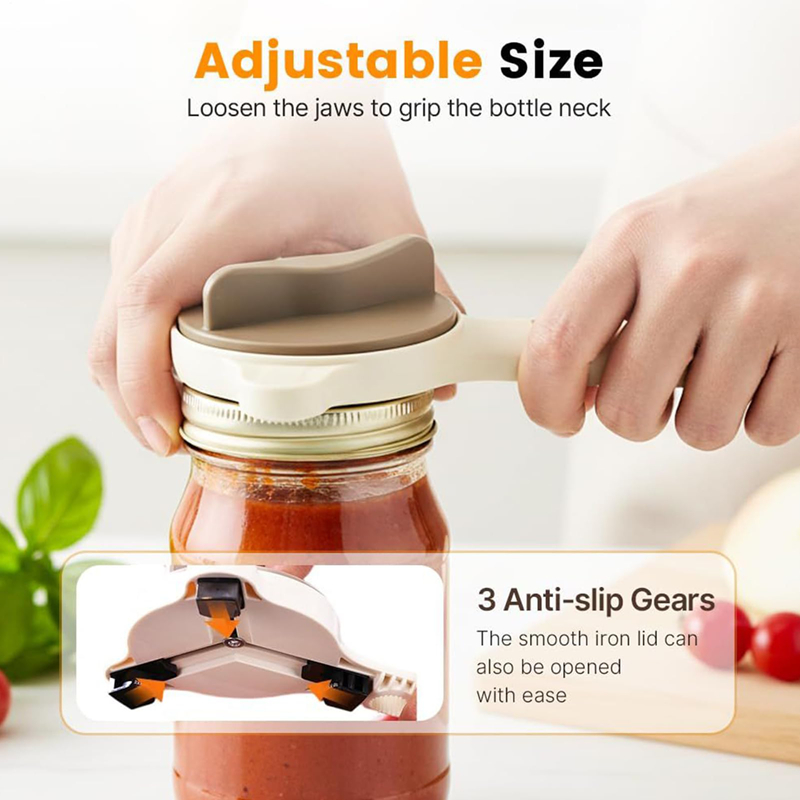 فتاحة زجاجات بمقبض طويل مانع ل - مراجعة Kitchen Helper Gadgets وسعره