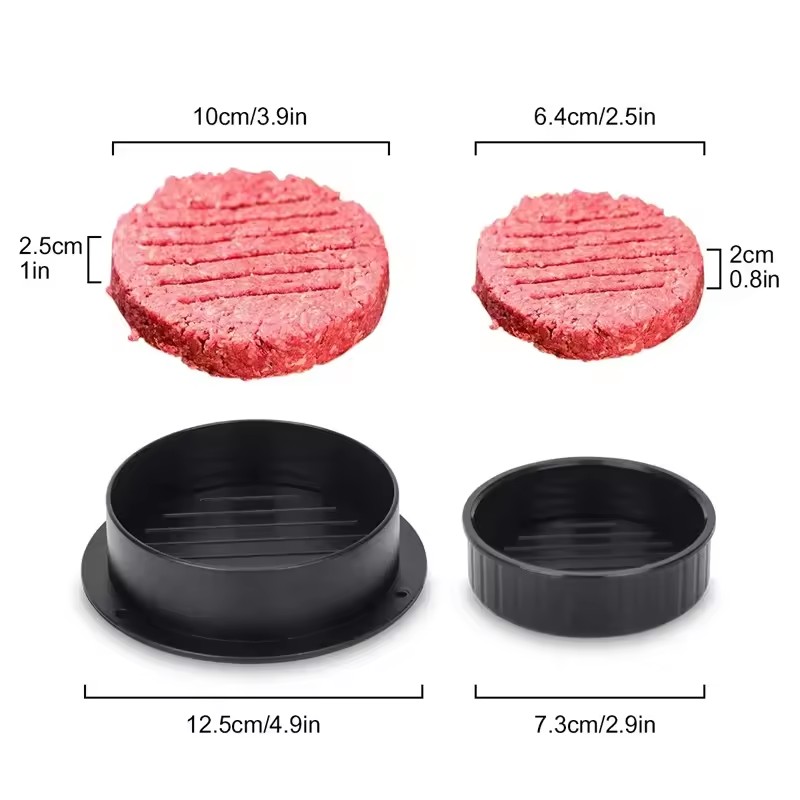 مكبس همبرغر 3 في 1 غير لاصق لع - مراجعة Kitchen Gadgets Modern وسعره
