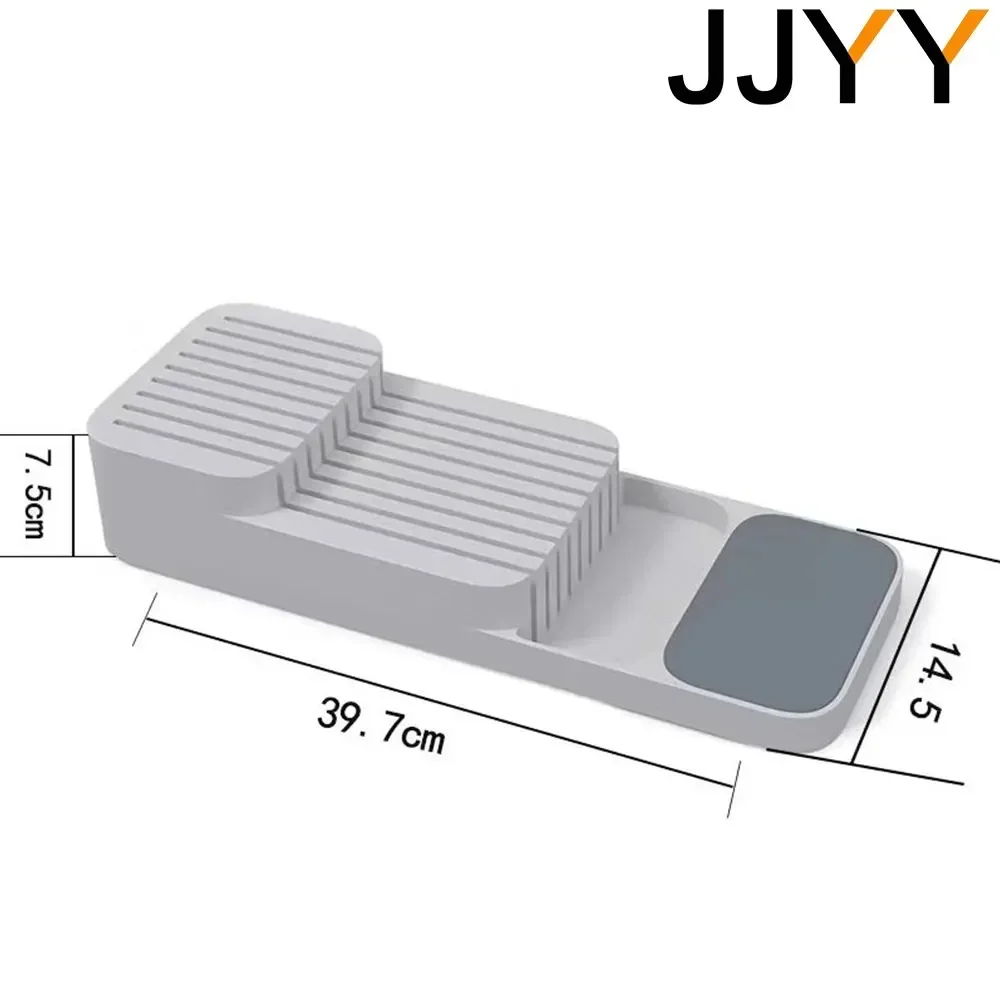 JJYY جديد عملي درج منظم السكاك - مراجعة Kitchen Gadgets Storage Ideas وسعره