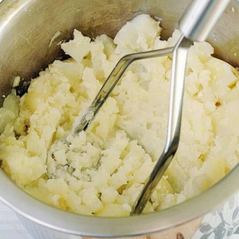 قطعة واحدة من أدوات المطبخ الم - مراجعة Potato Masher Ricer وسعره