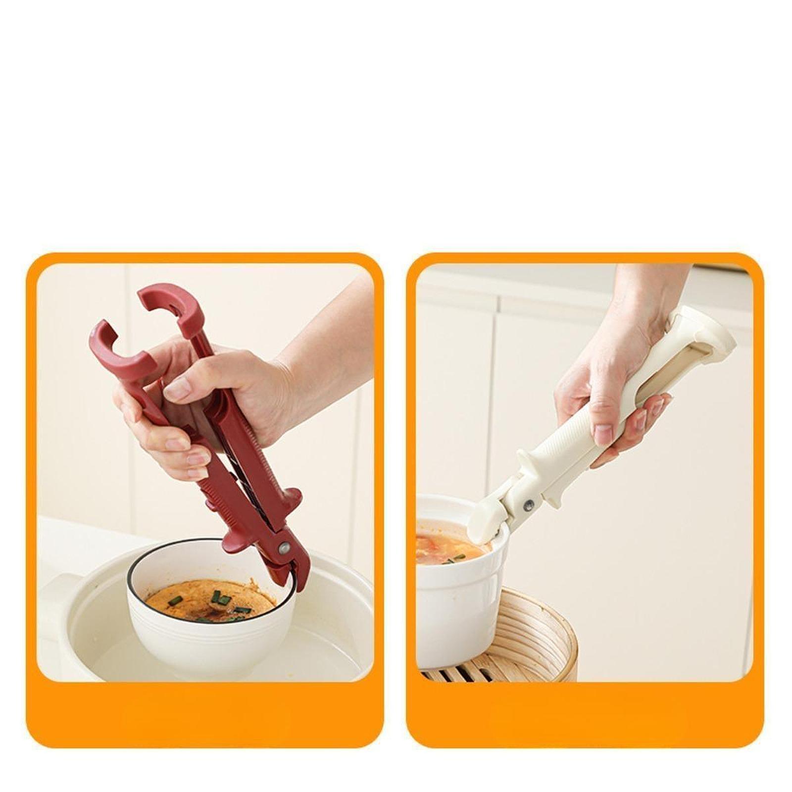 ملقط أطباق ساخنة غير قابل للان - مراجعة Kitchen Helper Gadgets وسعره