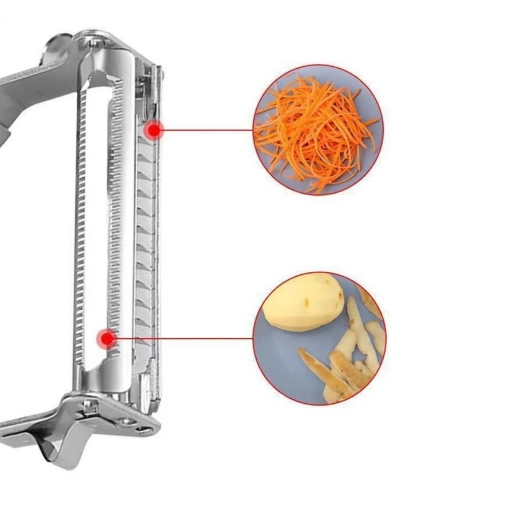 أداة متعددة الوظائف 4 في 1 من  - مراجعة Household Kitchen Gadgets Vegetable Cutter Silk Cutter وسعره