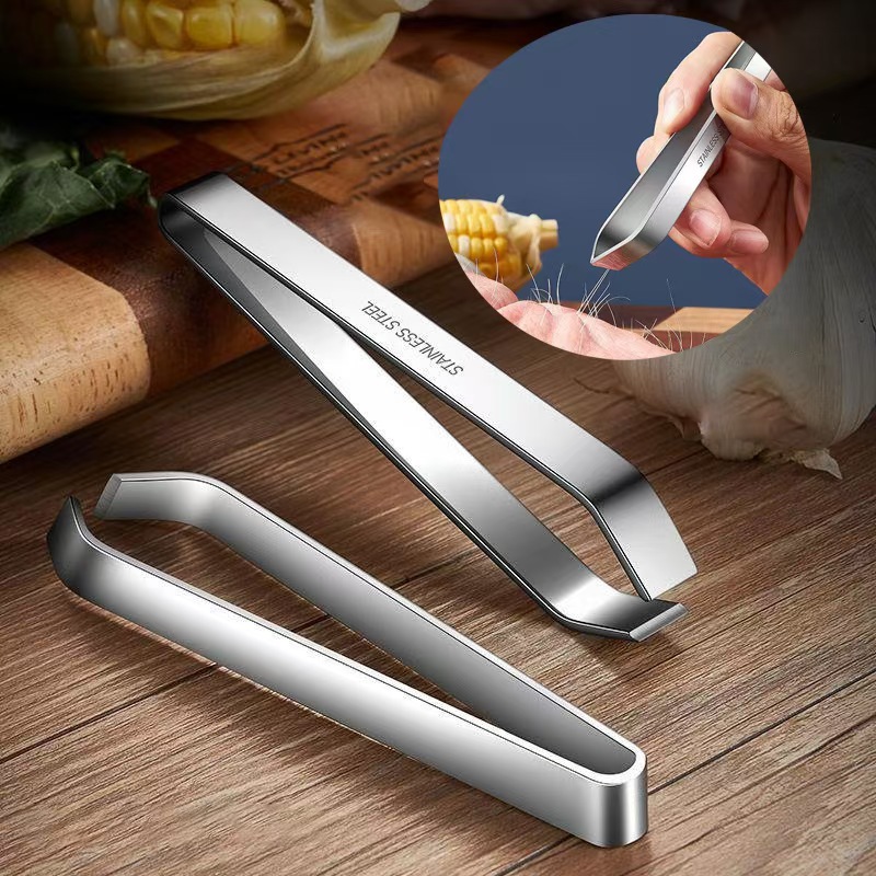 ملقط مسطح ومائل من الفولاذ الم - مراجعة Kitchen Helper Gadgets وسعره